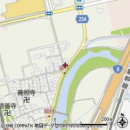 滋賀県米原市飯54周辺の地図