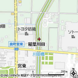 川田橋周辺の地図