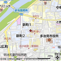 岐阜県多治見市小路町5-2周辺の地図