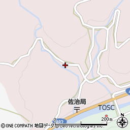 鳥取県鳥取市佐治町高山227周辺の地図