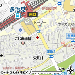 スクールＩＥ多治見駅前校周辺の地図