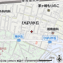 神奈川県茅ヶ崎市ひばりが丘6-1-19周辺の地図