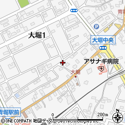 千葉県富津市大堀5周辺の地図