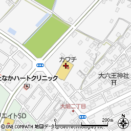 株式会社カワチ薬品富津店周辺の地図