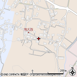 島根県雲南市加茂町大西123-1周辺の地図