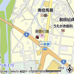 ＪＡ和田山ＳＳ周辺の地図