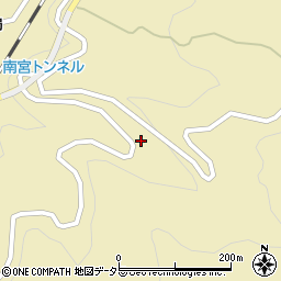 長野県下伊那郡泰阜村8387周辺の地図