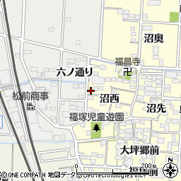 愛知県一宮市木曽川町門間沼奥42-1周辺の地図