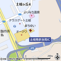 いちの里山菓子店周辺の地図