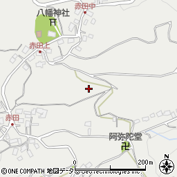 神奈川県足柄上郡大井町赤田周辺の地図