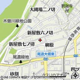 愛知県一宮市木曽川町玉ノ井柳原21周辺の地図