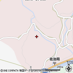 鳥取県鳥取市佐治町高山241周辺の地図