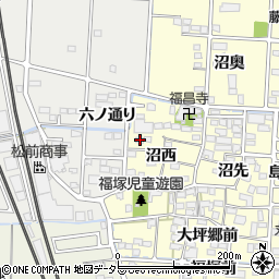 愛知県一宮市木曽川町門間沼奥41周辺の地図