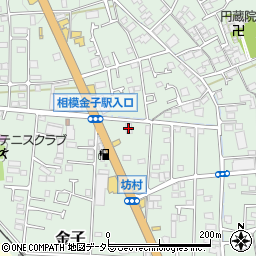 セブンイレブン大井町金子店周辺の地図