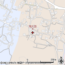 島根県雲南市加茂町大西178周辺の地図