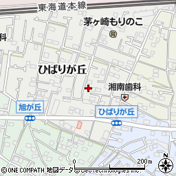 神奈川県茅ヶ崎市ひばりが丘6-31周辺の地図