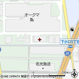 オークマ株式会社　名古屋支店周辺の地図