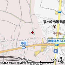 神奈川県茅ヶ崎市中島232周辺の地図