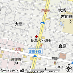 大森楽器株式会社　江南店周辺の地図