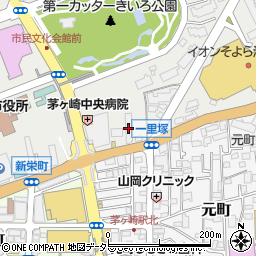 茅ヶ崎ソシエ弐番館周辺の地図