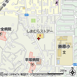 神奈川県平塚市出縄68周辺の地図