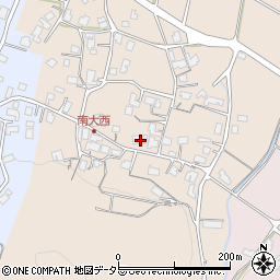 島根県雲南市加茂町大西190周辺の地図