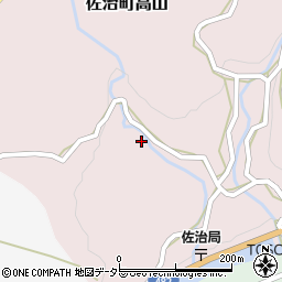 鳥取県鳥取市佐治町高山233周辺の地図