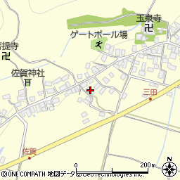 滋賀県高島市安曇川町田中3393周辺の地図