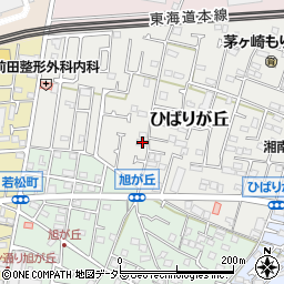 神奈川県茅ヶ崎市ひばりが丘1-48周辺の地図