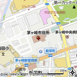 茅ヶ崎市まちぢから協議会　連絡会周辺の地図