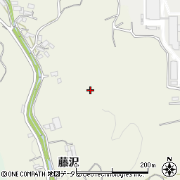 神奈川県足柄上郡中井町藤沢周辺の地図