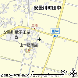 滋賀県高島市安曇川町田中2305周辺の地図