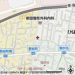 神奈川県茅ヶ崎市ひばりが丘1-21周辺の地図