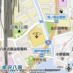 ロベルト　金沢八景店周辺の地図