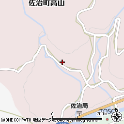 鳥取県鳥取市佐治町高山225周辺の地図