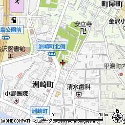 洲崎神社周辺の地図