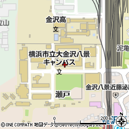 横浜市立大学（公立大学法人）事務局　学務・教務部キャリア支援課周辺の地図