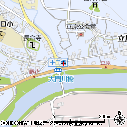 京都府福知山市立原73周辺の地図