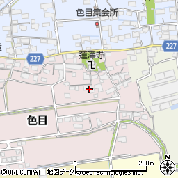 岐阜県養老郡養老町色目648周辺の地図