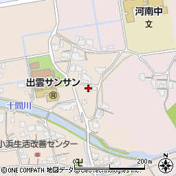 島根県出雲市神西沖町1278周辺の地図