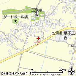 滋賀県高島市安曇川町田中3131周辺の地図