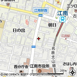 日能研　東海江南校周辺の地図