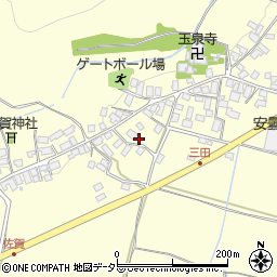 滋賀県高島市安曇川町田中3415周辺の地図