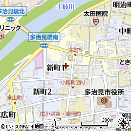 岐阜県多治見市小路町1-5周辺の地図