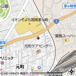湘南ふれあいの園 ナーシングホーム元町周辺の地図