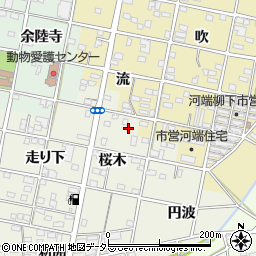 愛知県一宮市浅井町東浅井桜木6周辺の地図