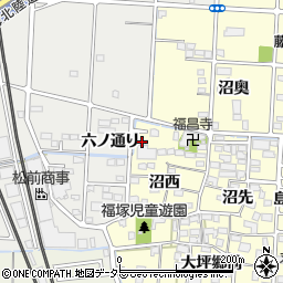 愛知県一宮市木曽川町門間沼奥39周辺の地図