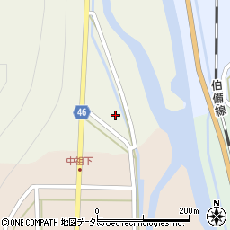 株式会社内田スプリング　大山工場周辺の地図