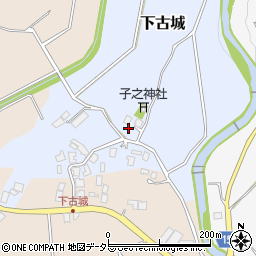 静岡県駿東郡小山町下古城周辺の地図