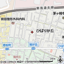 神奈川県茅ヶ崎市ひばりが丘1-32-48周辺の地図